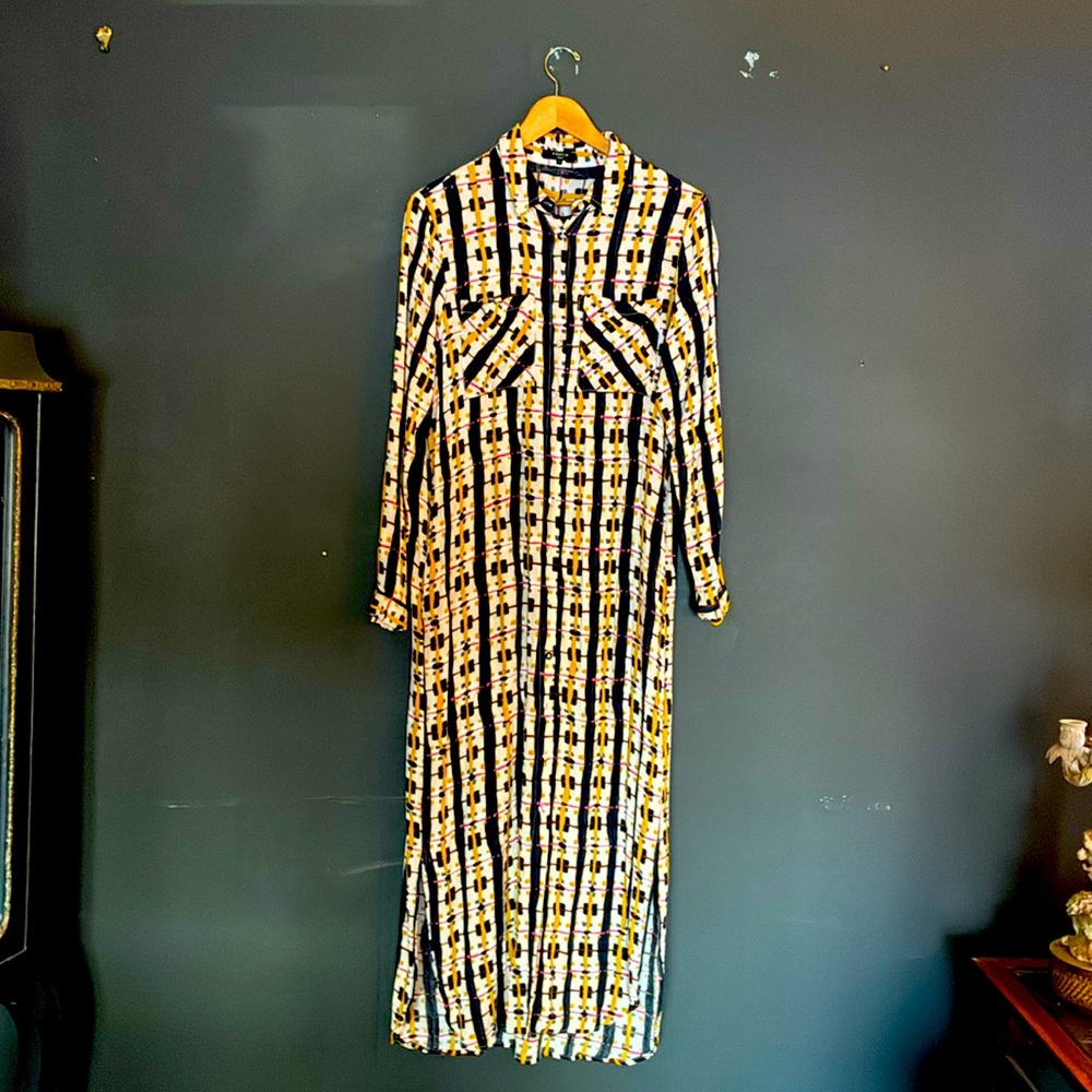 FRNCH Paris Modernist Shirt Dress